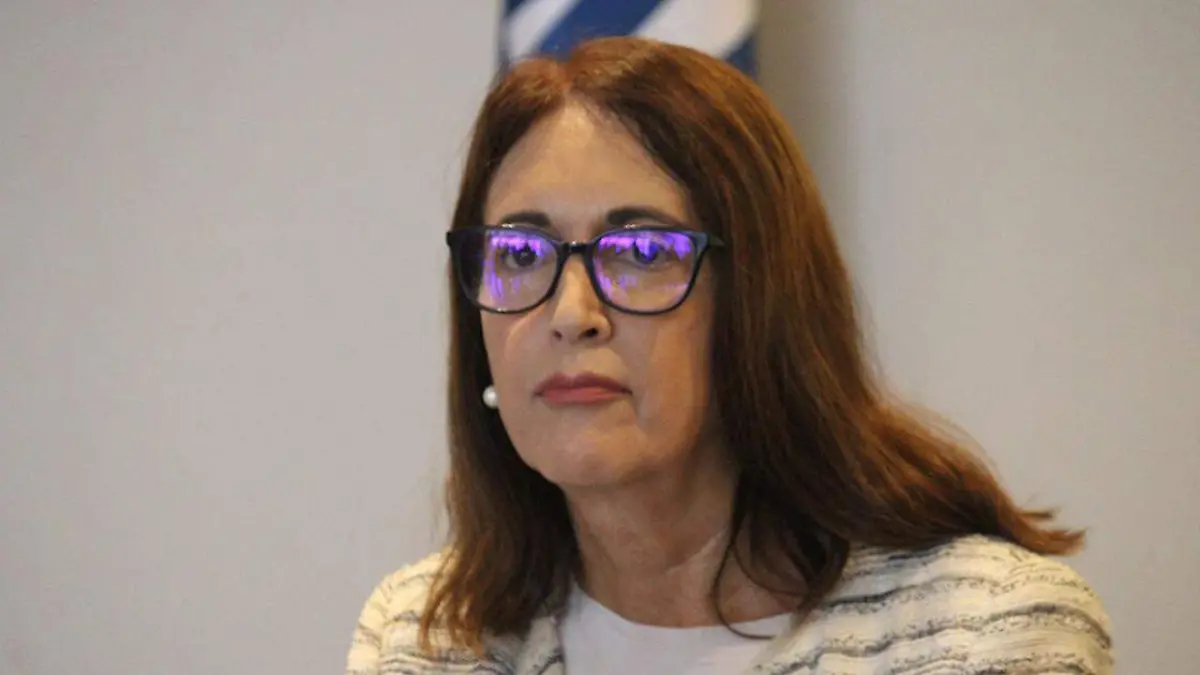 La presidenta estatal del Partido Acción Nacional (PAN), Augusta Díaz de Rivera